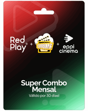 Gift Card Super Combo RED + Eppi Cinema + Nuvem Premium - Mensal